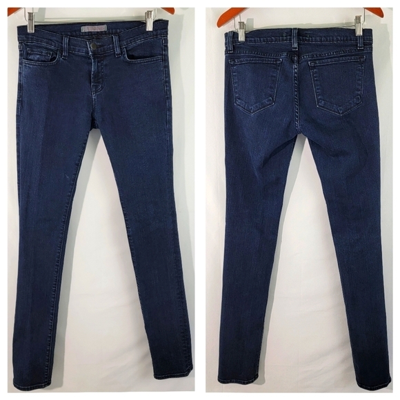 J BRAND Womens Pencil Leg Medium Wash Jeans Size 28 Mid Rise - Picture 1 of 10